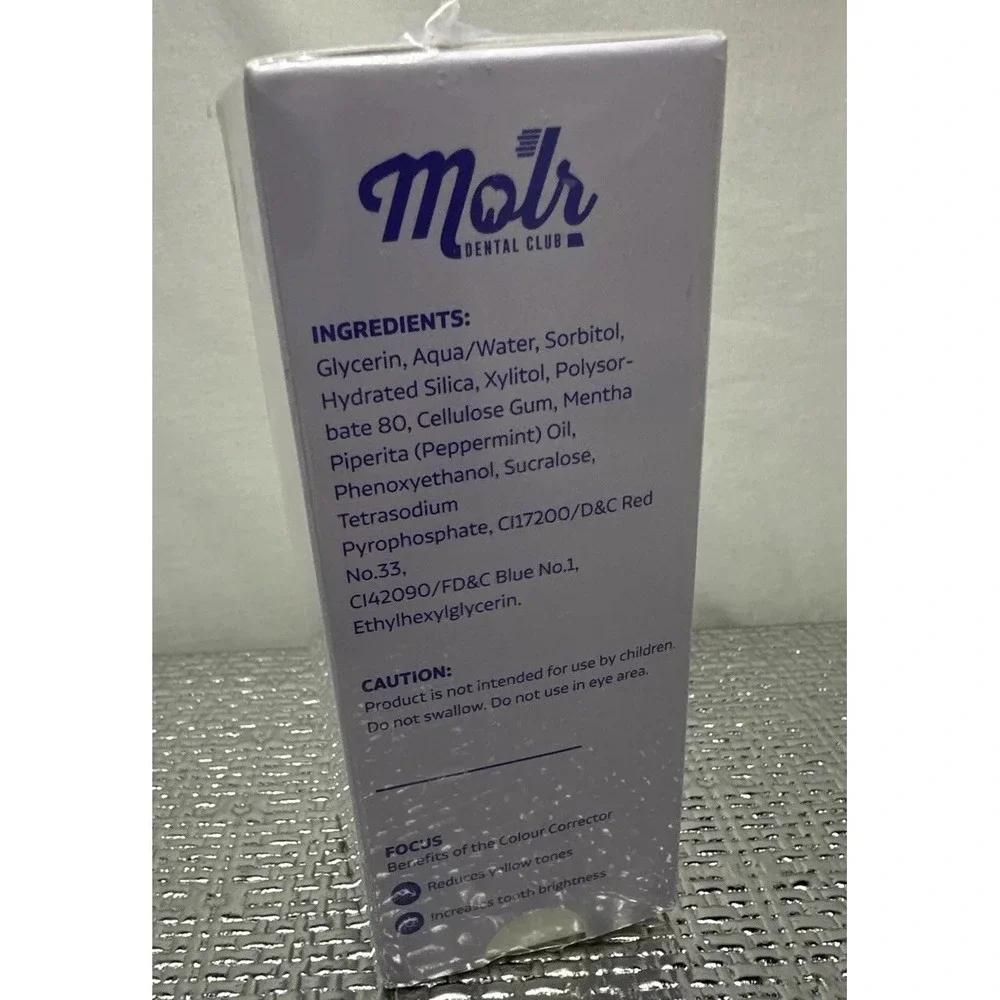 Molr Dental Club V34 Colour Corrector Teeth Whitening Treatment 30ml NEW Sealed